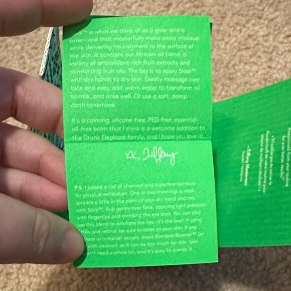 Drunk Elephant Slaai Makeup-Melting Butter Cleanser + Bamboo Booster Exfoliant - Picture 9 of 14